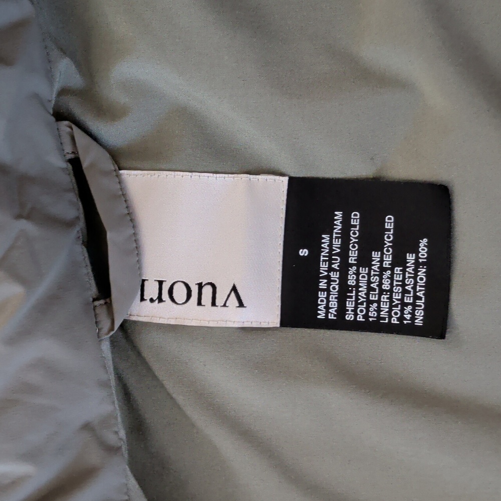 Vuori Canyon Insulated Jacket In Pistachio - Picture 3 of 10
